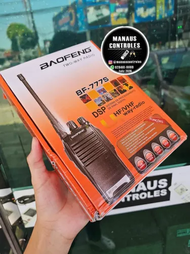 Rádio comunicador Baofeng par