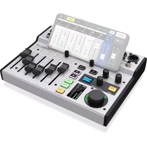 Mesa De Som Digital Behringer Flow 8 Mixer 8 Canal Bluetooth