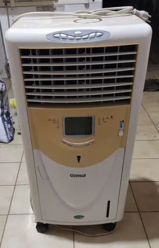 Climatizador Consul (Liga mas não sai vento)