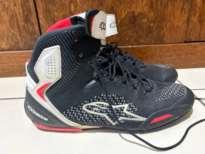 Bota / Tênis de Pilotagem Alpinestars - Tamanho 43