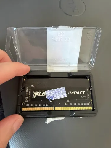 Memória RAM para Notebook Kingston Fury Impact, 16 GB, 3200MHz, DDR4