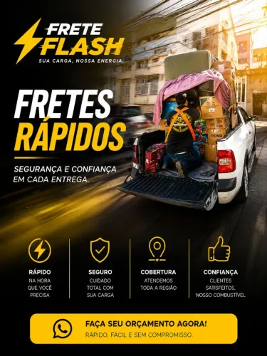 Fretes e carretos Tijuca-Leia a descrição.