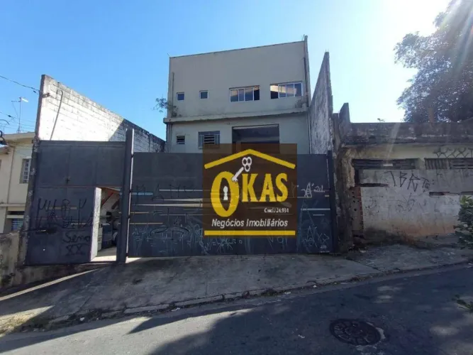 Galpão para alugar, 638 m² por R$ 7.450,00/mês - Vila Andeyara - Ferraz de Vasconcelos/SP