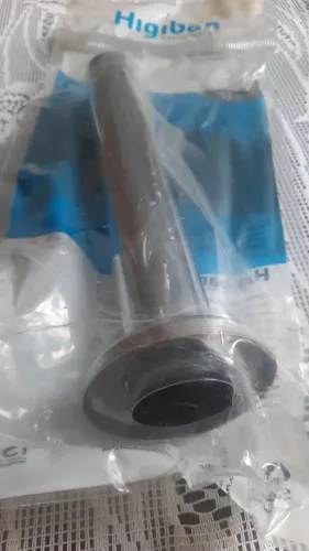 Tubo de ligação 25cm cromado higiban kit com 3 und