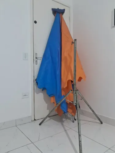 Guarda sol pra banca de feira
