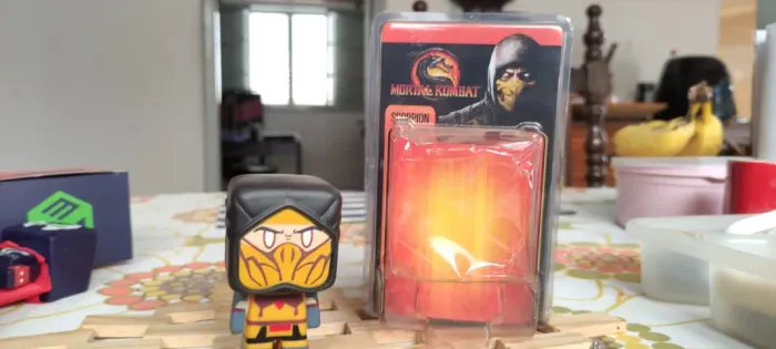 Nerd ao Cubo Kubos - Scorpion - Mortal Kombat