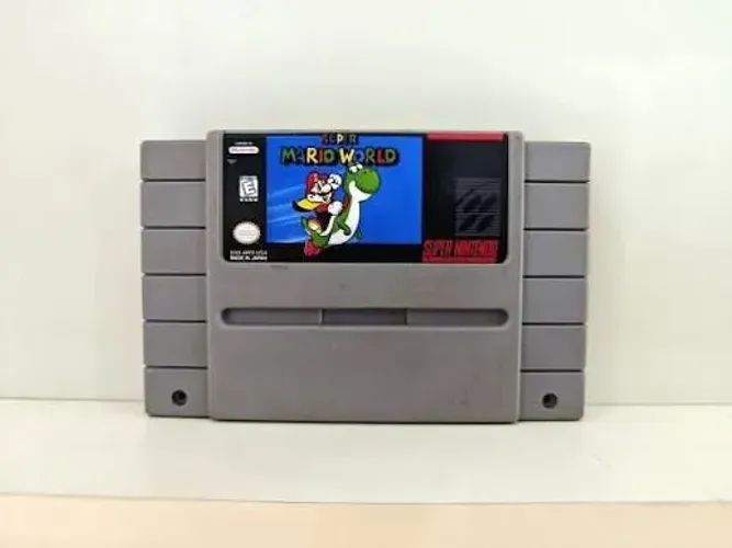 Cartucho Super Mario World Original 