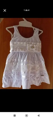 Vestido branco / social/ batizado