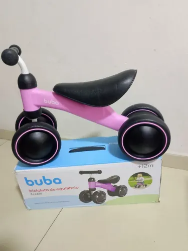Bicicleta de Equilíbrio Buba Original - Rosa