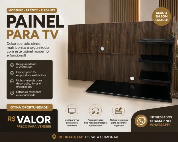 Painel tv