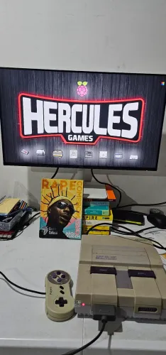 Console Emulador [Hercules Games] - Réplica de Super Nintendo + Multi emulador