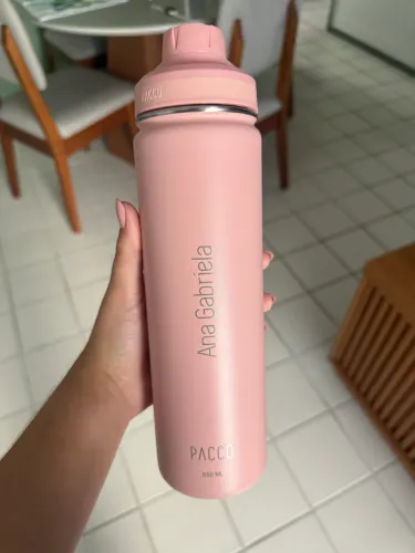 Garrafa Pacco rosa