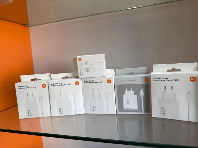 Carregador Xiaomi 33w , 45W , 67w , 90w ,100w e 120w Original Na caixa Consulte valores