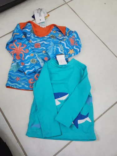 Camiseta UV infantil menino Bebe. Valor por peça. 