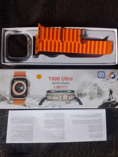 Smartwatch t800 ultra ,brinde pulseira extra e película 
