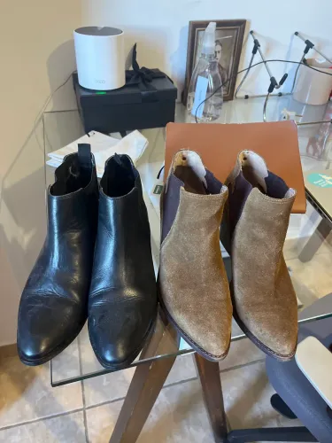 Botas capodarte e Jorge bischoff