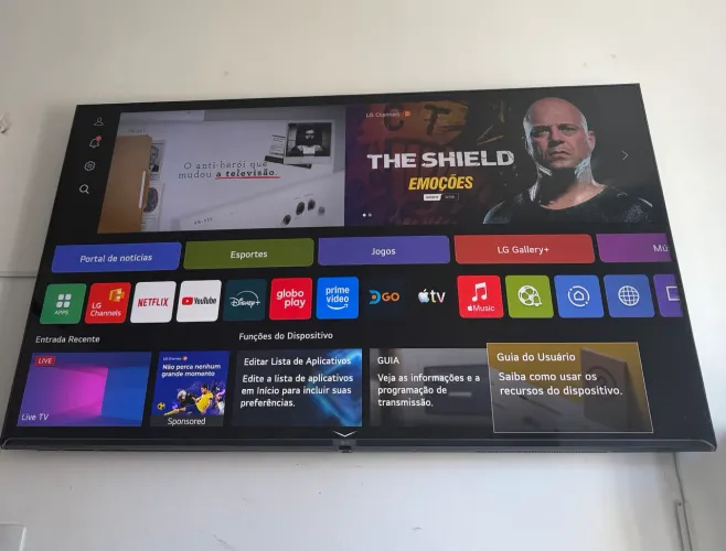 Televisão LG 4k Ultra HD modelo 65UT8050