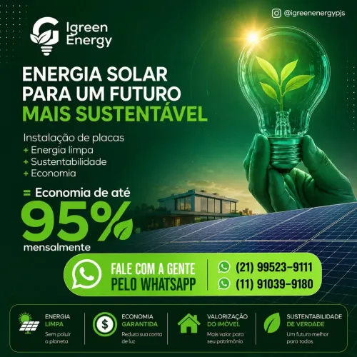 Sua conta de luz está muito alta?