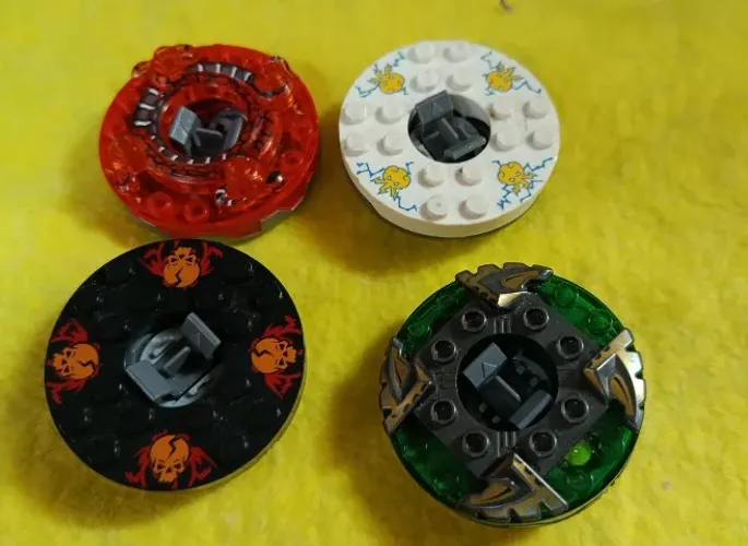 Lego Ninjago Spinners Conjunto com 4