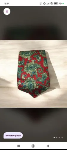 Gravata italiana genuína vitrine 