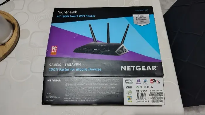 NETGEAR Nighthawk R7000 - AC1900 GAMER ROTEADOR 