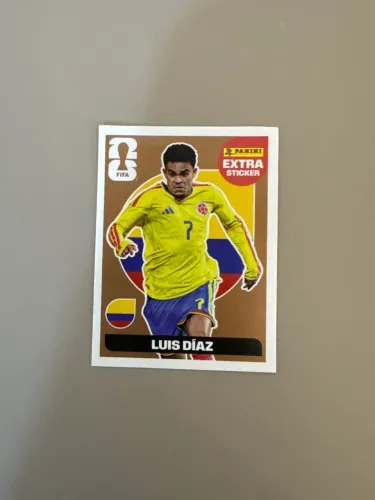 Figurinha Panini Luís Diaz Bronze 