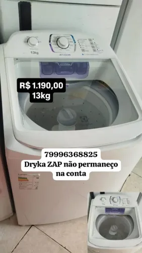 Máquina de lavar semi nova
