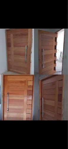 ?PORTA SEMI NOVA - MADEIRA MACIÇA
