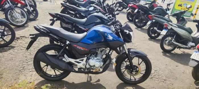 HONDA CG START 160 AZUL 2026 Shalon veículos Cariacica 