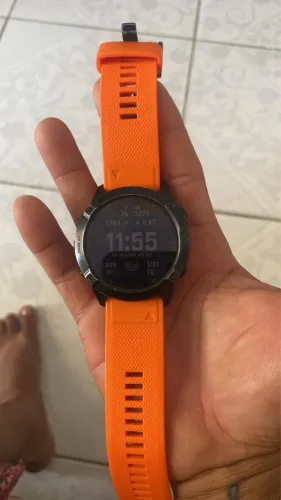 Relógio Garmin fênix 6 pro
