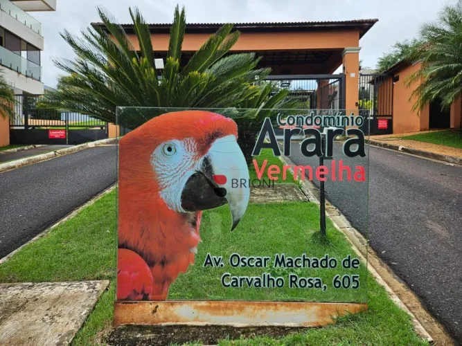 Terreno com 540m² à venda no Condomínio Arara Vermelha em Ribeirão Preto/SP | Imobiliária
