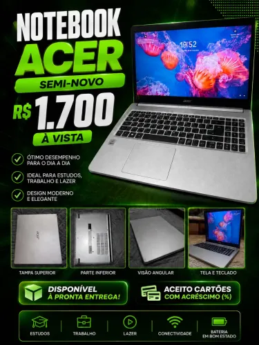 NOTEBOOK ACER SEMI NOVO