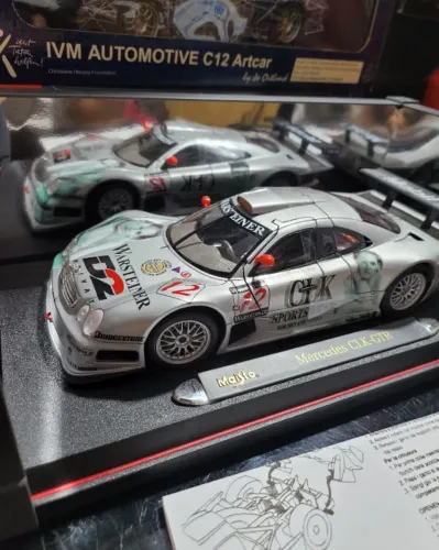 Miniatura 1:18 Mercedes CLK GTR Maisto