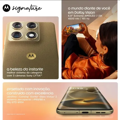 Vendo ou troco Motorola Signature 
