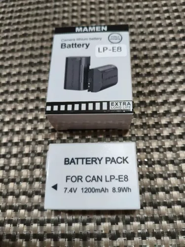 Bateria Lpe8 para Canon T3i T4i T5i 