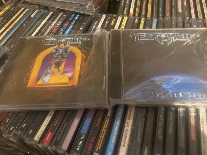CDs testament the legacy / the new order importados usa 