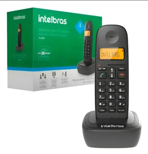 Telefone sem fio digital Intelbras Modelo TS2510