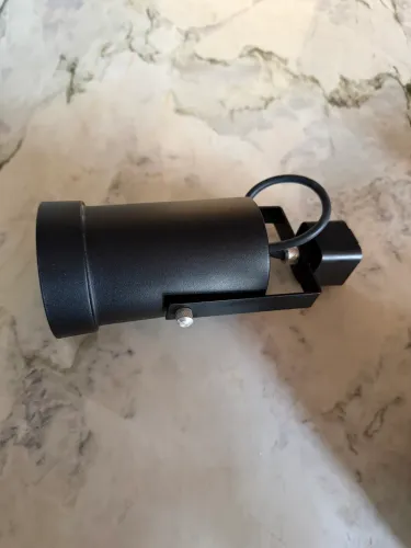 Spot preto trilho eletrificado - 10 unidades + trilho + lâmpadas