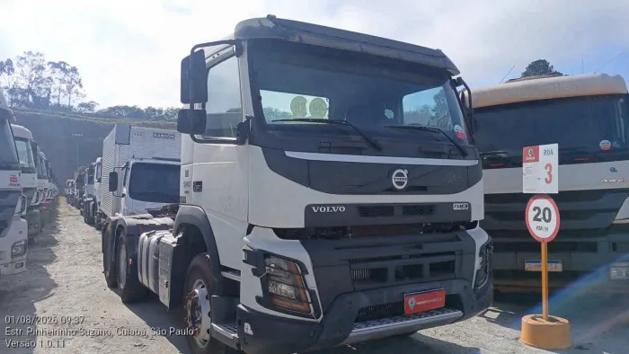 Volvo FMX 500 6X4 2019/2020 Vamos Seminovos Pinheirinho Caminhões