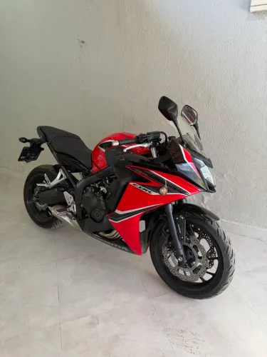 Cbr 650f 16 mil km 2019 financio-troco