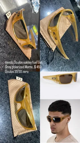 Óculos oakley fuel cell Grey polarized Matte