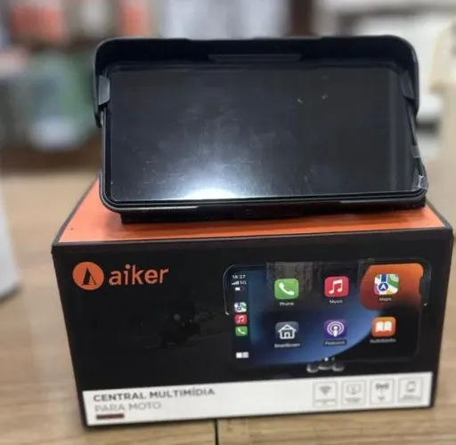 Multimidia Carplay para moto
