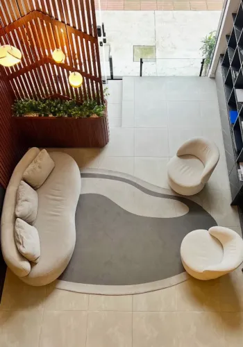 Tapete Decorativo de Alta Qualidade Sem Pelo