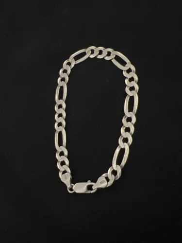 Pulseira prata 925 3x1