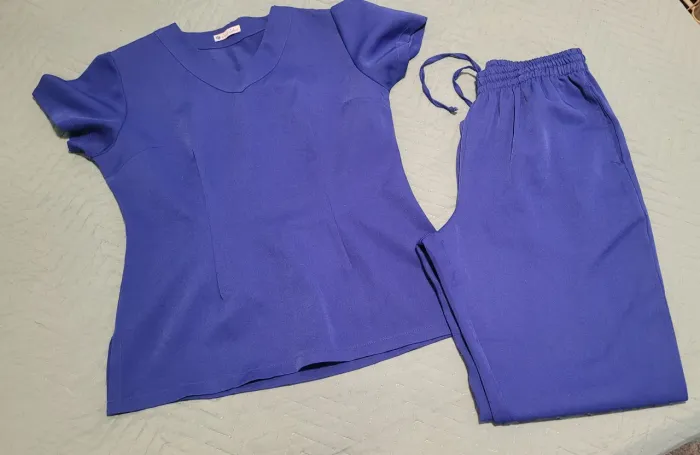 Pijama cirúrgico em gabardine