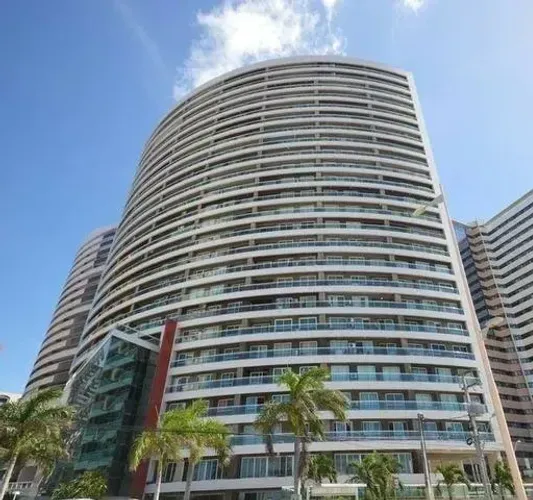 Terraço Atlântico - Vista Mar - 70m² - 2 quartos + 2 vagas - Lazer Amplo - Meireles/Praia