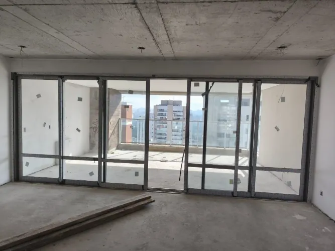 Portas Balcão 6 folhas, novas no plástico alumínio cinza 6.00 x 2.35.