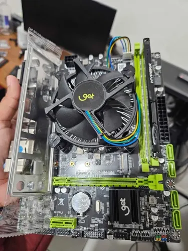 KIT I5 10400 + Placa Mãe Nova + 16GB RAM DDR4 3200MHz