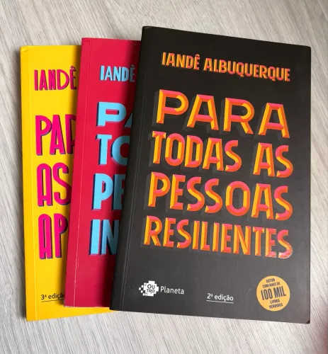 3 Livros do Iandê Albuquerque 