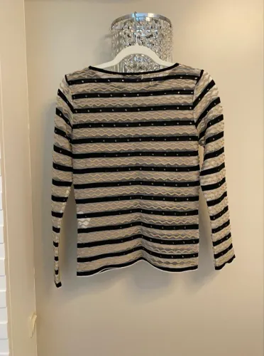 blusa abrand tule listrada P